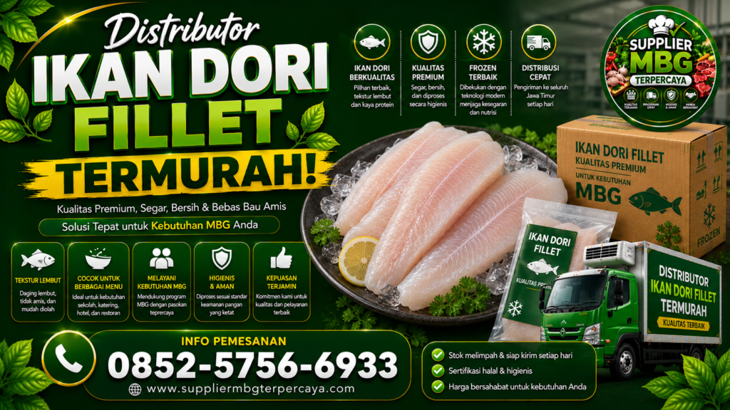 Distributor Ikan Dori, Supplier Ikan Dori Fillet, Jual Ikan Dori Patin, Harga Ikan Dori, Distributor Glaze Ikan Dori, Supplier Glasing Ikan Dori, Distributor Ikan Dori Asli, Supplier Ikan Dori Frozen Beku, Jual Ikan Dori MBG